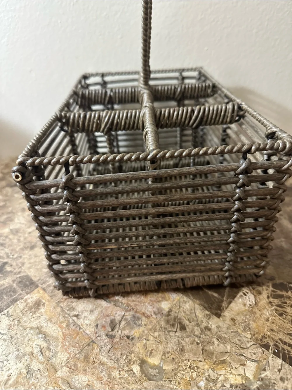 Woven Rectangular Serving Caddy